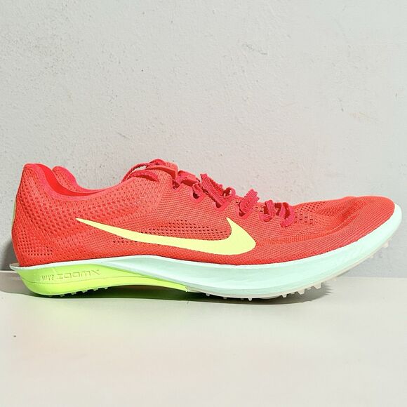 Nike ZoomX Dragonfly 2 “Bright Crimson Lime Blast” Men’s Size 12 Track Spikes - Picture 2 of 9